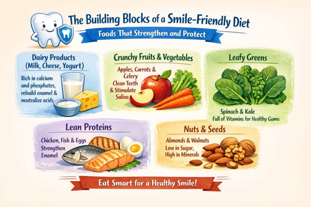 The Building Blocks of a Smile-Friendly Diet